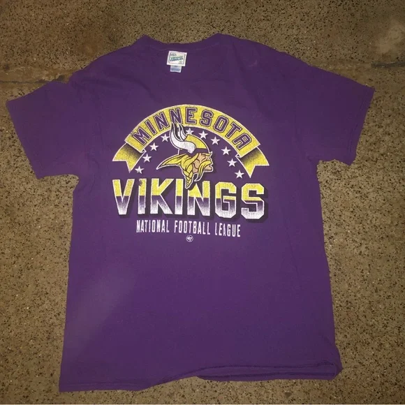 Minnesota Vikings 47 brand short sleeve